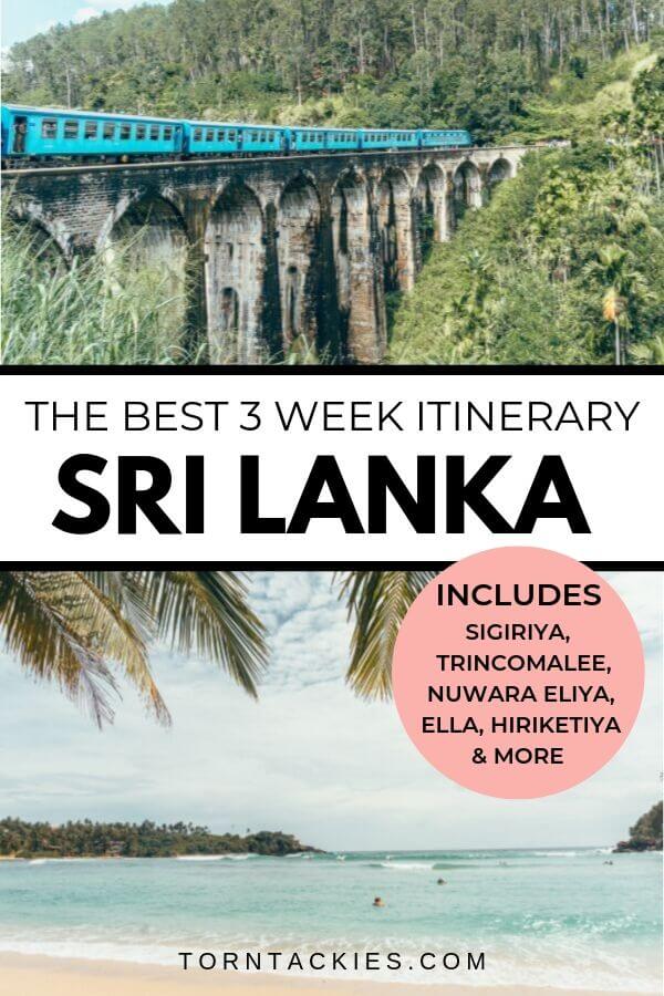 Our 3 week Sri Lanka Itinerary [Best Places To Visit in 2024]