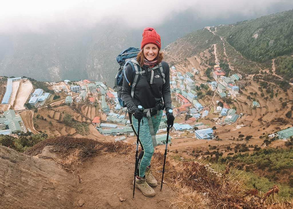 Boots for hiking in Nepal